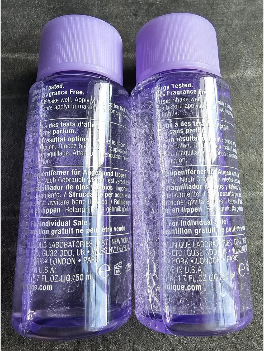 Clinique Remover Take the Day Off Makeup For Everyday Use- 2 Bottles Bundle